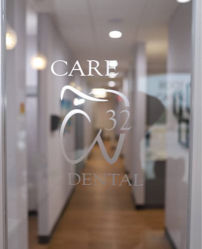 Front entrance of Care 32 Dental of Grand Prairie