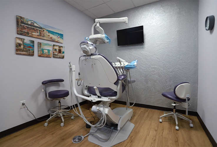 Dental exam room