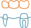 Icon of a dental bridge