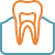 Icon of a tooth in the gums