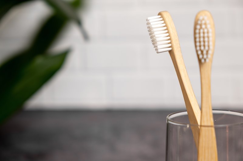 examples of toothbrushes from a dentist in Grand Prairie