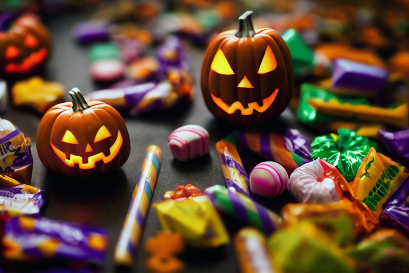 Halloween candies from a dentist in Grand Prairie