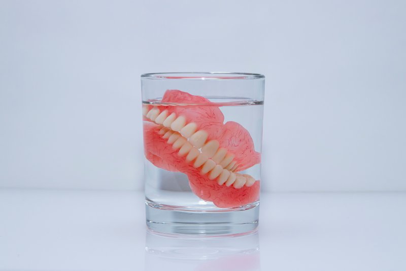 Dentures soak